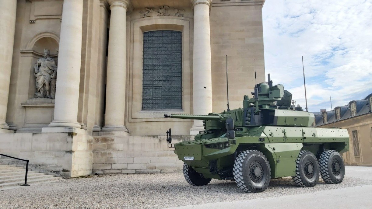 France s Jaguar Armored Reconnaissance Vehicle  Literally 